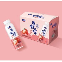 米啦嗦草莓西米露乳酸菌飲品420mlX15