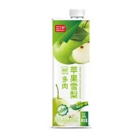 艾爾牧蘋果雪梨復(fù)合果肉果汁飲料1L