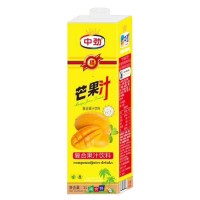 中勁芒果汁復(fù)合果汁飲料方盒1Lx8盒