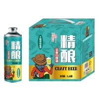 舌郎精釀全麥白啤1L