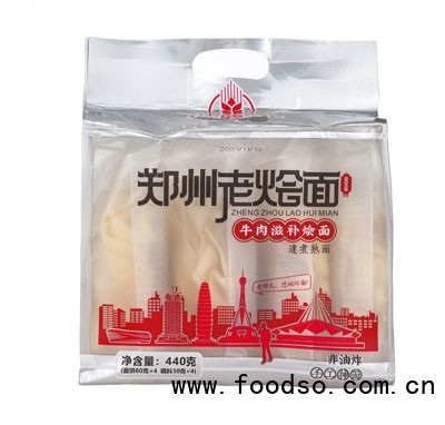 懷聚堂鄭州老燴面牛肉滋補(bǔ)燴面440g