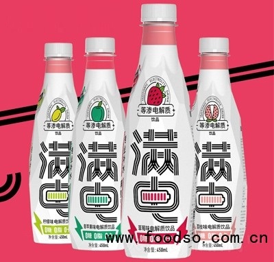 滿(mǎn)電電解質(zhì)運(yùn)動(dòng)飲料450ml功能飲料招商代理瓶裝