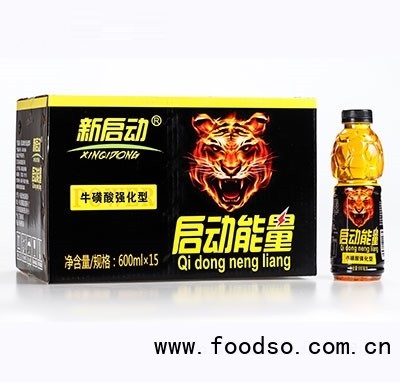 新啟動(dòng)啟動(dòng)能量功能飲料600mlx15瓶