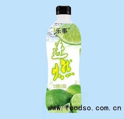 樂(lè)事檸檬味汽水310ml夏季飲品招商