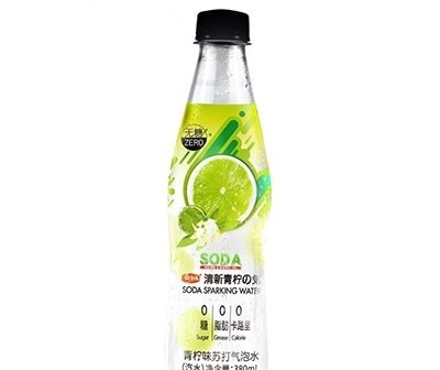 豪園青檸蘇打氣泡水380ml