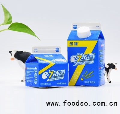 金健乳業(yè)吃活菌活性乳酸菌飲品