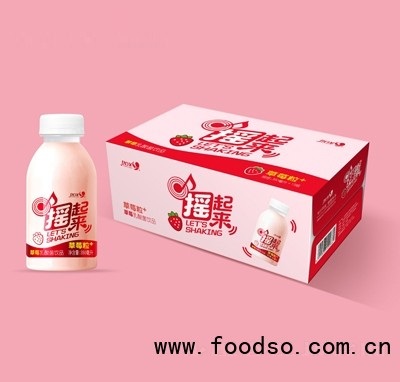 優(yōu)洋草莓粒+草莓乳酸菌飲品350ml招商代理