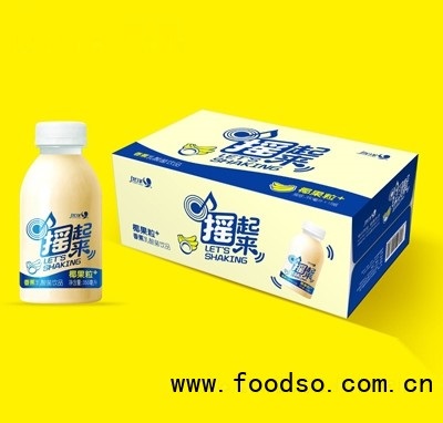 優(yōu)洋椰果粒+香蕉乳酸菌飲品350ml招商代理