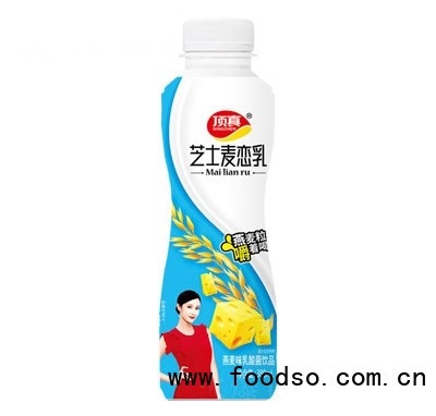 頂真380ml芝士果戀乳燕麥味乳酸菌