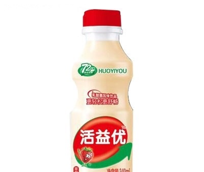 活益優(yōu)乳酸菌風(fēng)味飲品草莓味340ml