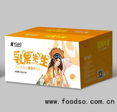 乳果先森黃桃乳酸菌果蔬汁飲品（箱）