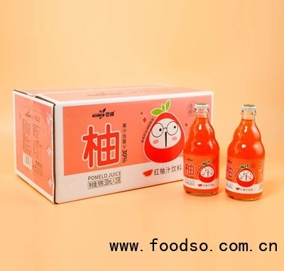 世峰紅柚汁果汁飲料330mlX15瓶夏季飲品招商代理批發(fā)