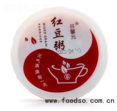 谷馨元珍之養(yǎng)紅豆粥方便食品早餐粥招商代理360g