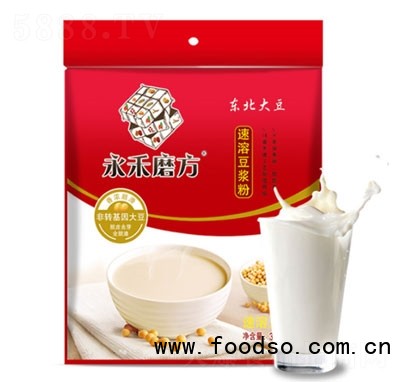 永禾磨方豆?jié){粉300g