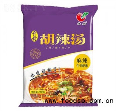 維豪麻辣牛肉味胡辣湯方便食品招商