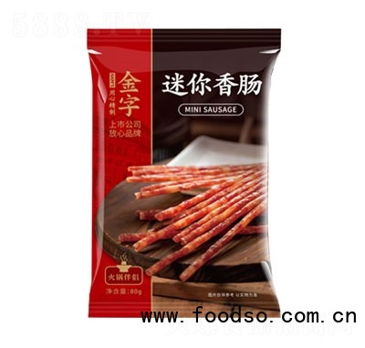 金字火腿迷你香腸80g