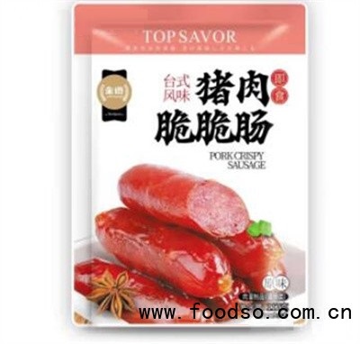 金語新品112g袋裝即食豬肉