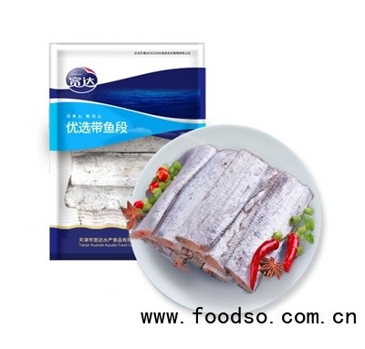 寬達(dá)帶魚段500g速凍食品招商代理