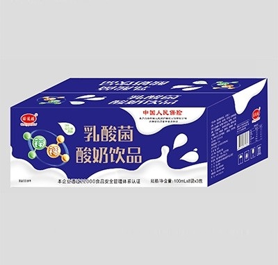 旺運娃乳酸菌酸奶飲品100mlx8袋x3包