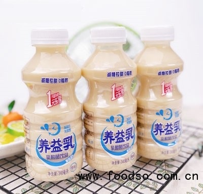 養(yǎng)益乳乳酸菌飲品原味340ml