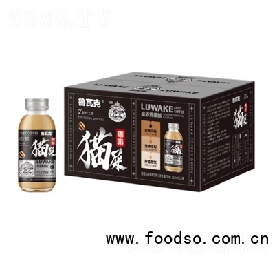 魯瓦克貓屎咖啡飲料310mlX12瓶招商代理