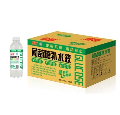 己品檸檬味葡萄糖補水液飲料600mlX15瓶