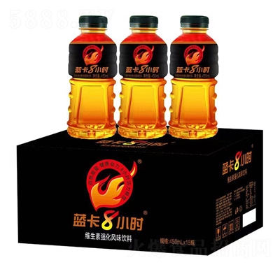 藍(lán)卡8小時(shí)維生素強(qiáng)化風(fēng)味飲料450mlX15瓶