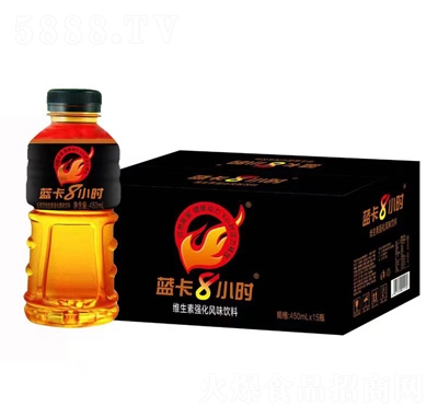 藍(lán)卡8小時(shí)維生素強(qiáng)化風(fēng)味飲料450毫升X15瓶