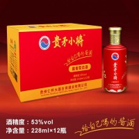 貴矛小將白酒 醬香型53度箱裝 228mlx12瓶