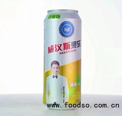 威漢斯蜂蜜菠蘿味碳酸飲料易拉罐裝