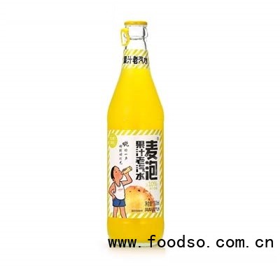 麥泡果汁老汽水鳳梨味500ml