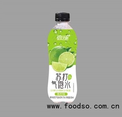 蜜碧蘇打氣泡水碳酸飲料青檸味360ml