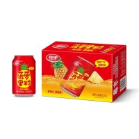 粵豐菠蘿果粒菠蘿水果果粒飲品廠家直銷招商310g