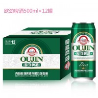 青島歐勁啤酒500ml*12聽(tīng)